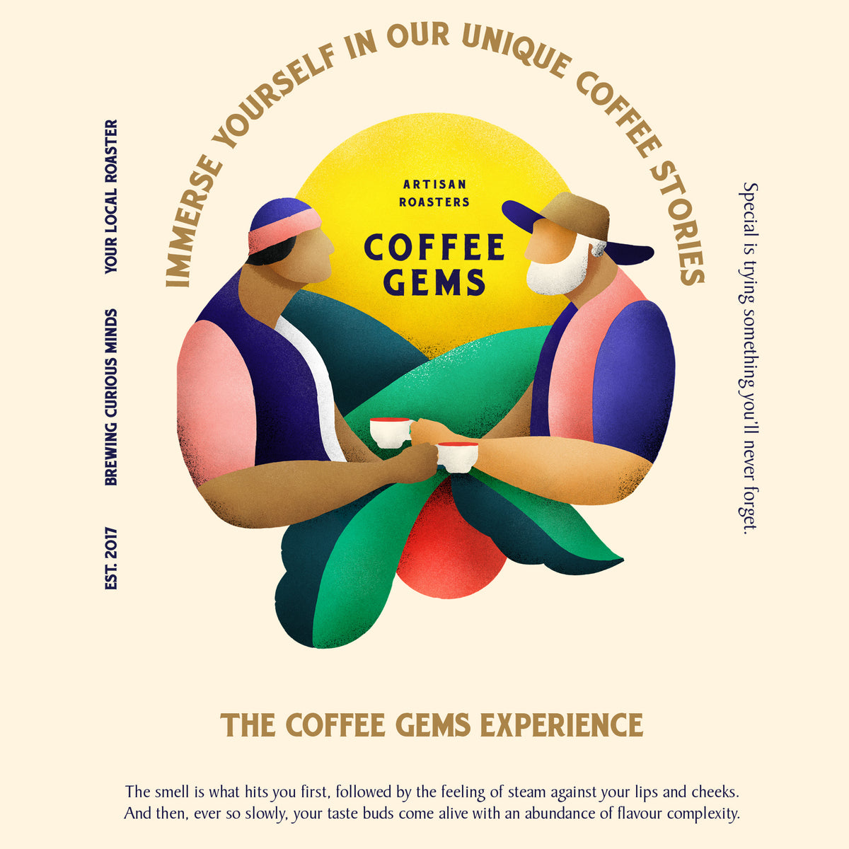 Discover the sensation of a coffee experience Coffee sensations, the