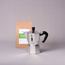 Load image into Gallery viewer, Bialetti - Moka Express (3/6 cup) + 200g Roaster&#39;s Choice Coffee Bag