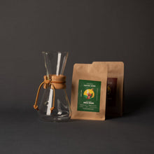 Load image into Gallery viewer, Chemex - 3 Cup Brewer + 200g Roaster&#39;s Choice Bag