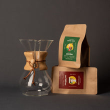 Load image into Gallery viewer, Chemex - 6 Cup Brewer + 200g Roaster&#39;s Choice Bag