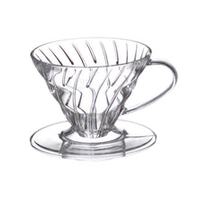 Load image into Gallery viewer, Hario V60 Plastic Coffee Dripper + 200g Roaster&#39;s Choice Coffee Bag