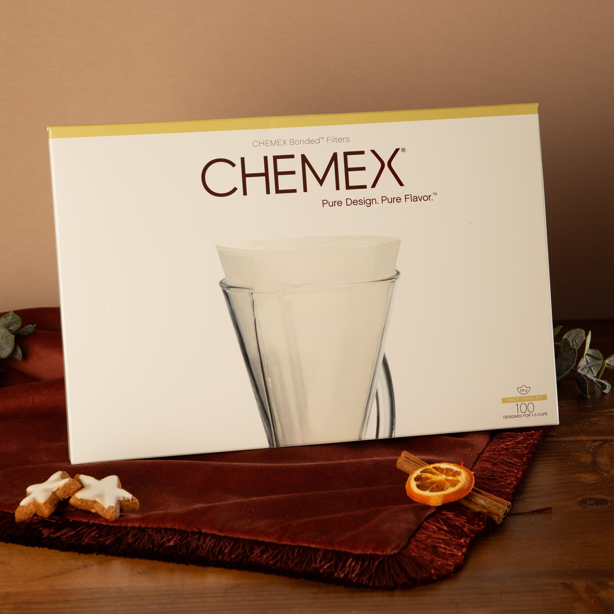 CHEMEX HALFMOON FILTER PAPERS - 1-3 cup