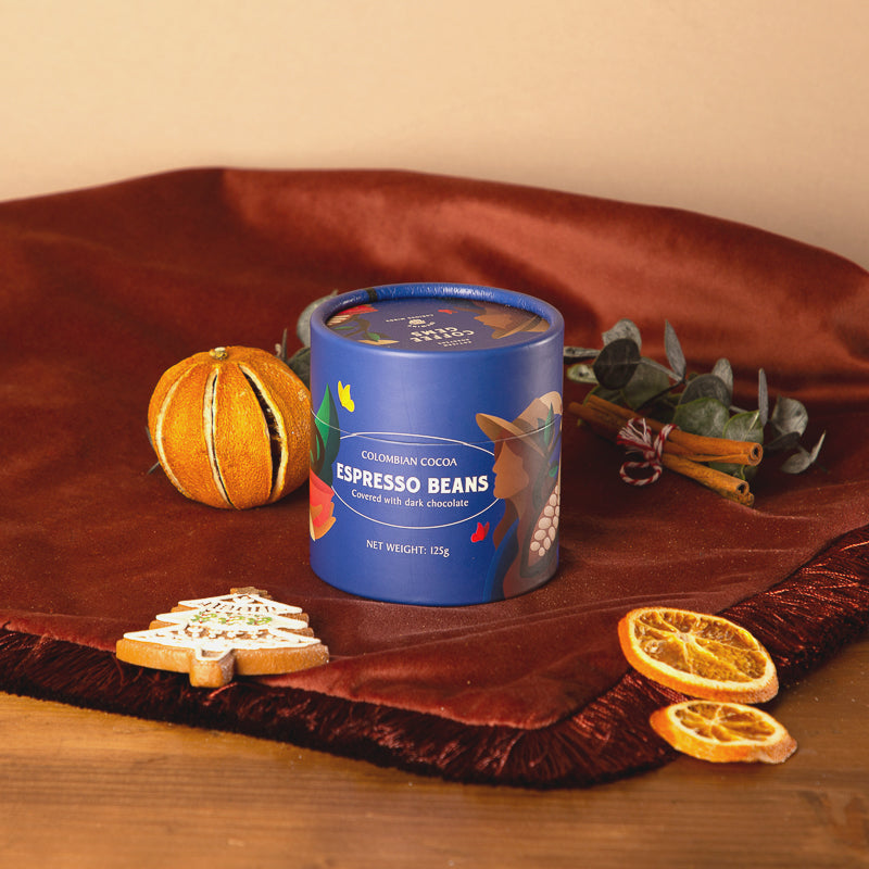 Espresso Beans Coated with Dark Chocolate