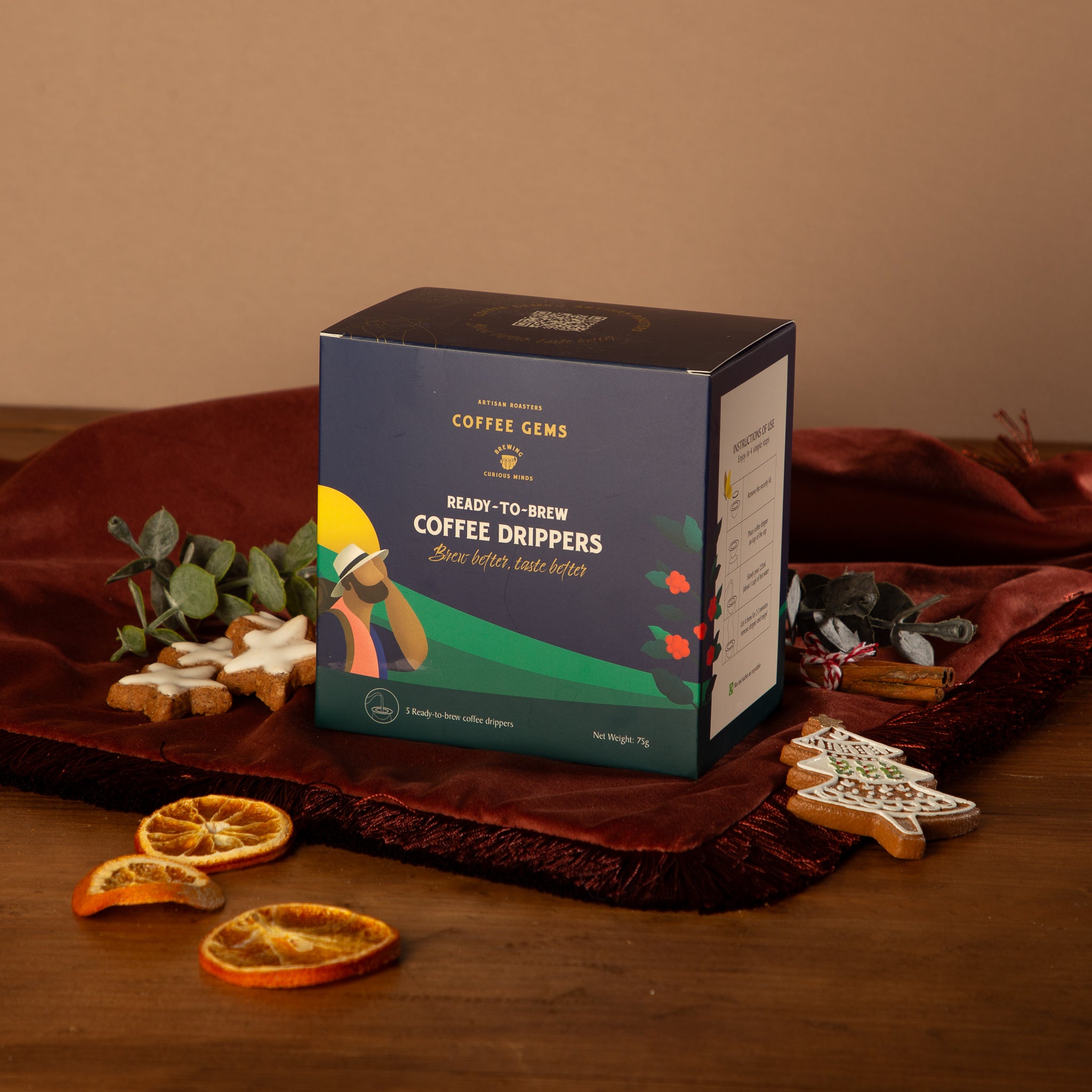 Ready-To-Brew Coffee Drippers, Single Origin