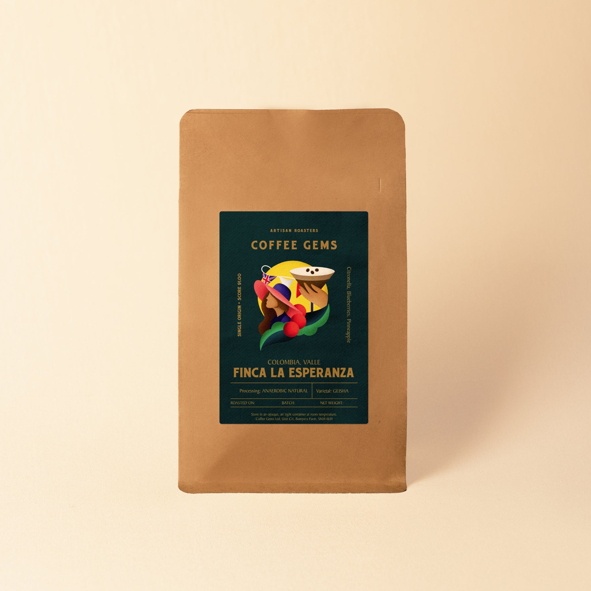 LA ESPERANZA, Colombia COMPETITION COFFEE