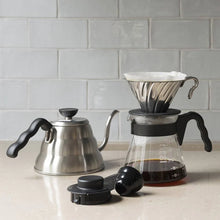 Load image into Gallery viewer, Hario V60 Metal Coffee Dripper + 200g Roaster&#39;s Choice Coffee Bag