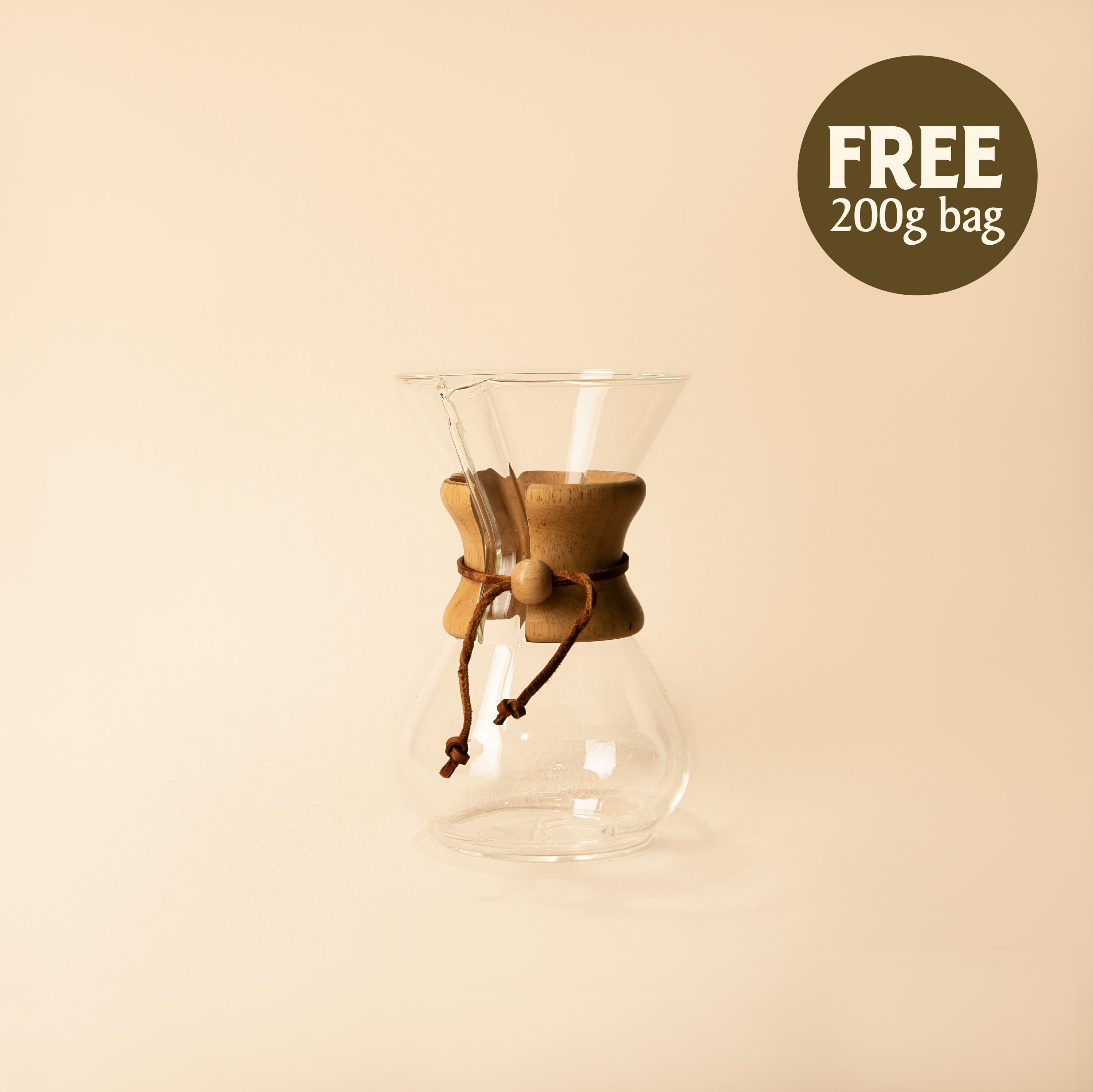 CHEMEX PRE-FOLDED FILTER SQUARES (For 6+ cup size Chemex)