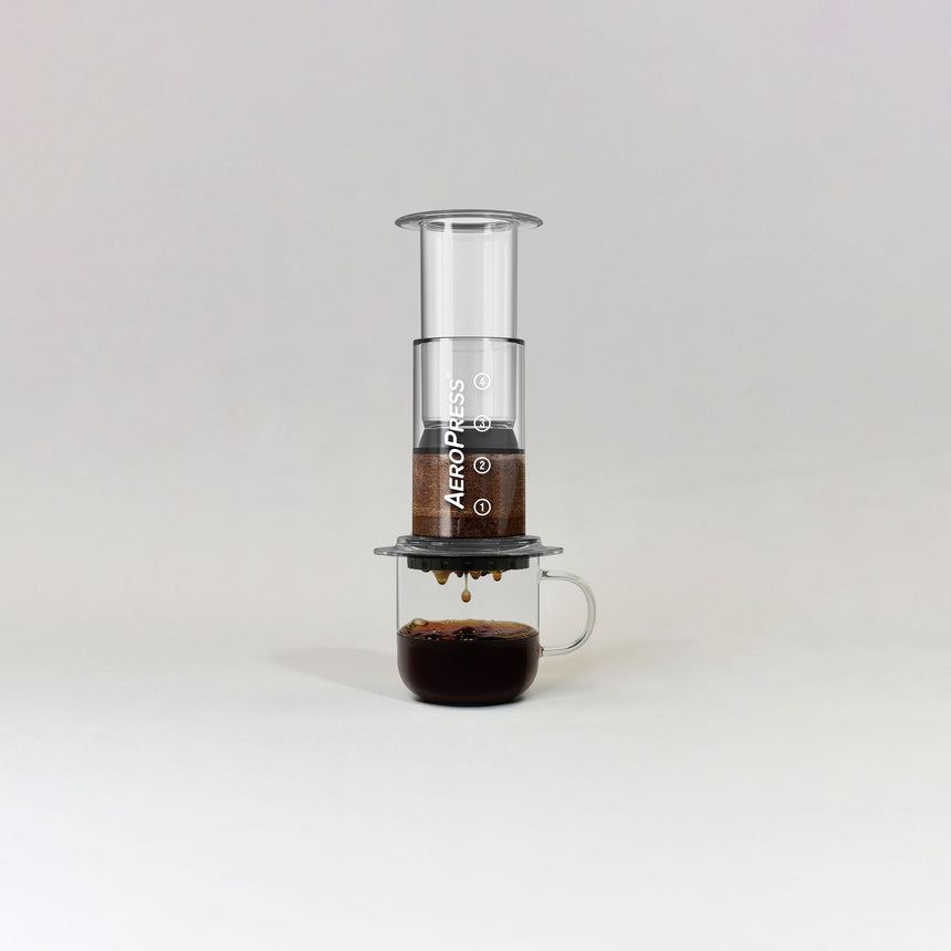 AEROPRESS CLEAR + ROASTER'S CHOICE COFFEE BAG
