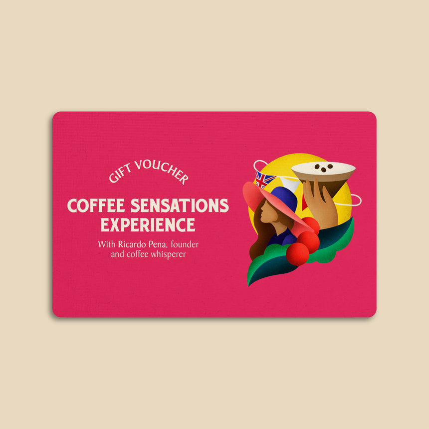 Coffee sensations gift voucher