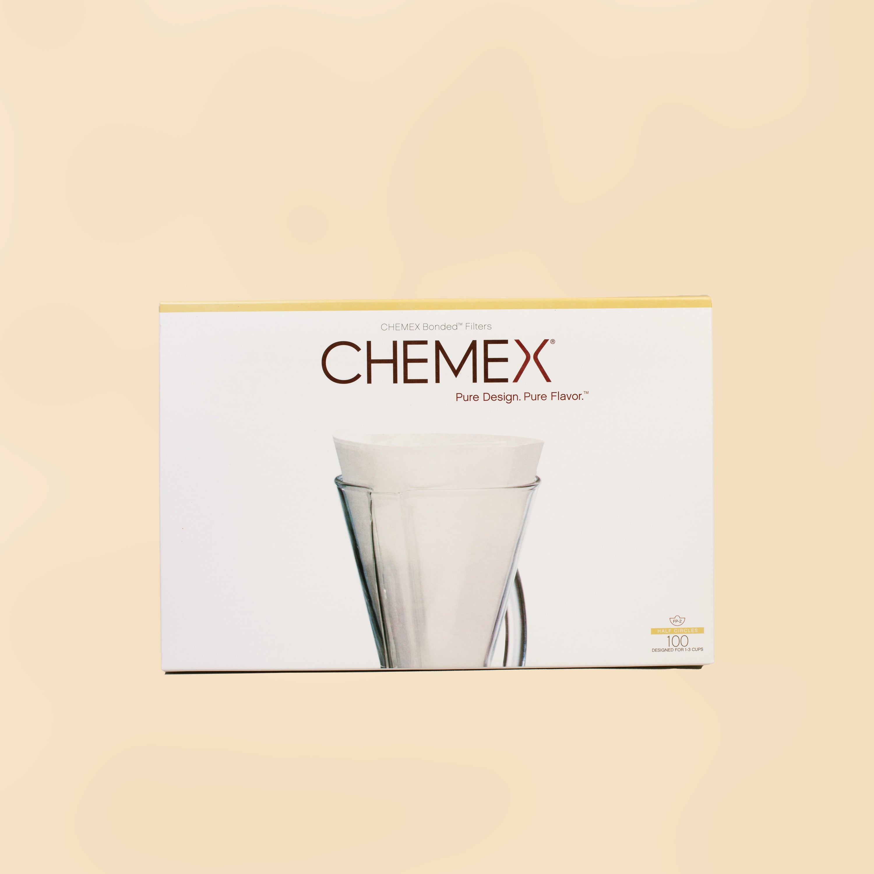 CHEMEX HALFMOON FILTER PAPERS - 1-3 cup