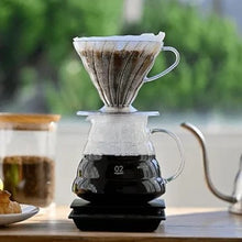 Load image into Gallery viewer, Hario V60 Plastic Coffee Dripper + 200g Roaster&#39;s Choice Coffee Bag