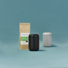 Load image into Gallery viewer, Fellow Carter Everywhere Mug (12oz) + 500g Roaster&#39;s Choice Coffee Bag