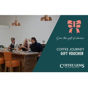 Coffee journey gift voucher
