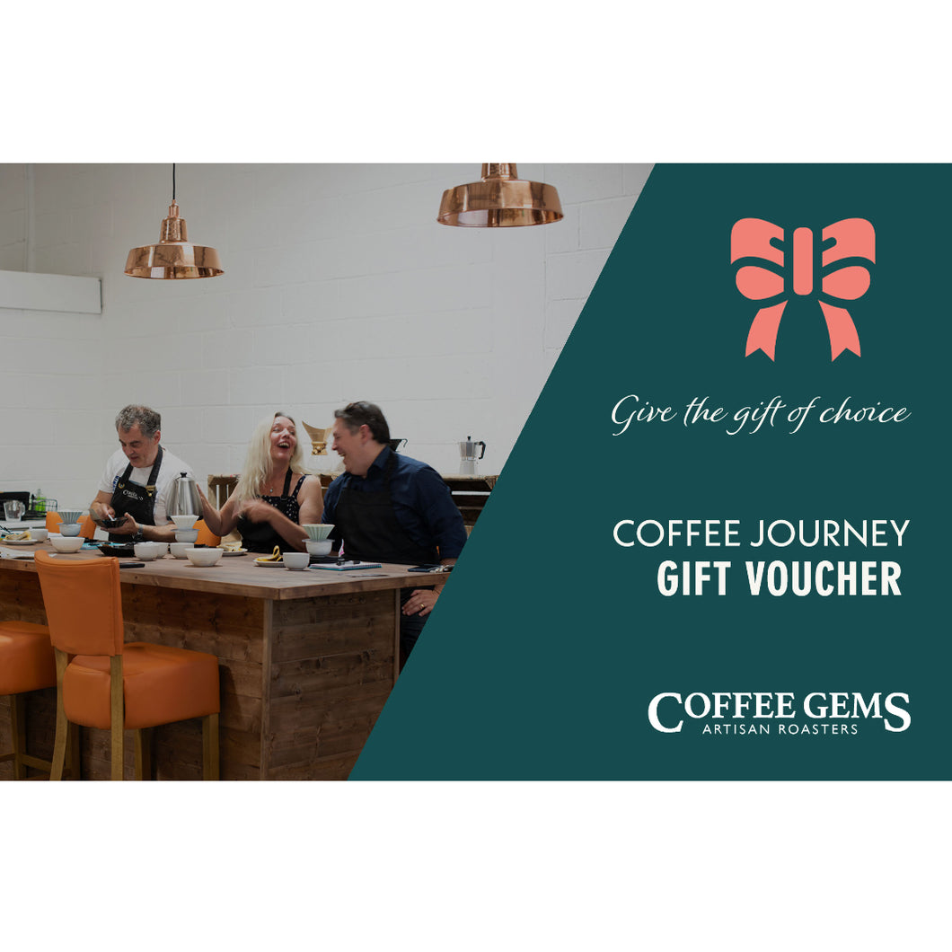 Coffee journey gift voucher